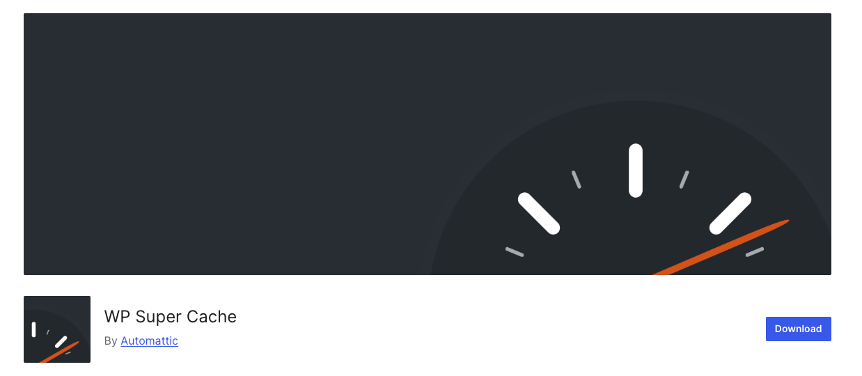 WP Super Cache von Automattic