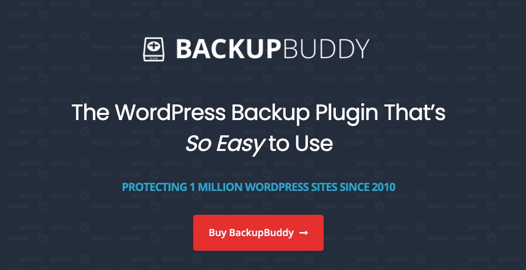 WordPress Backup Plugins backupbuddy