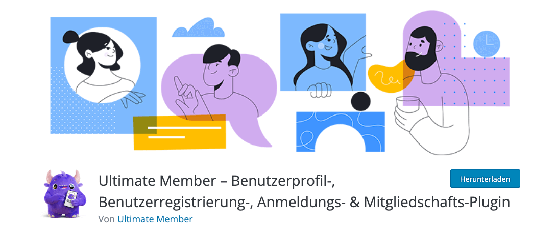 Ultimate Membership kostenlos bei WordPress