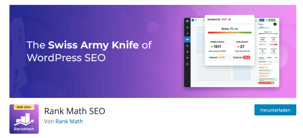 rank math seo plugin