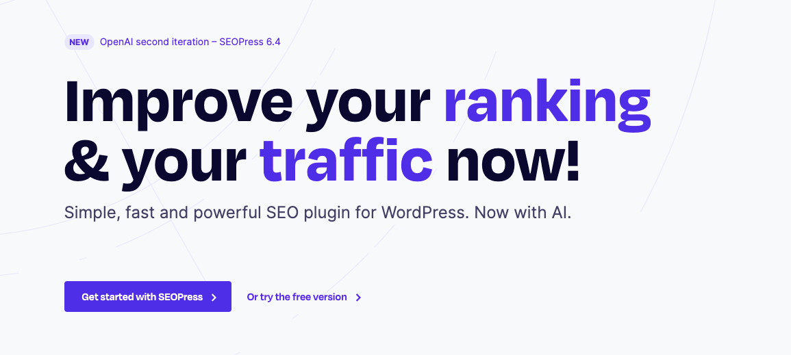 Das WordPress SEO Plugin SEOPress