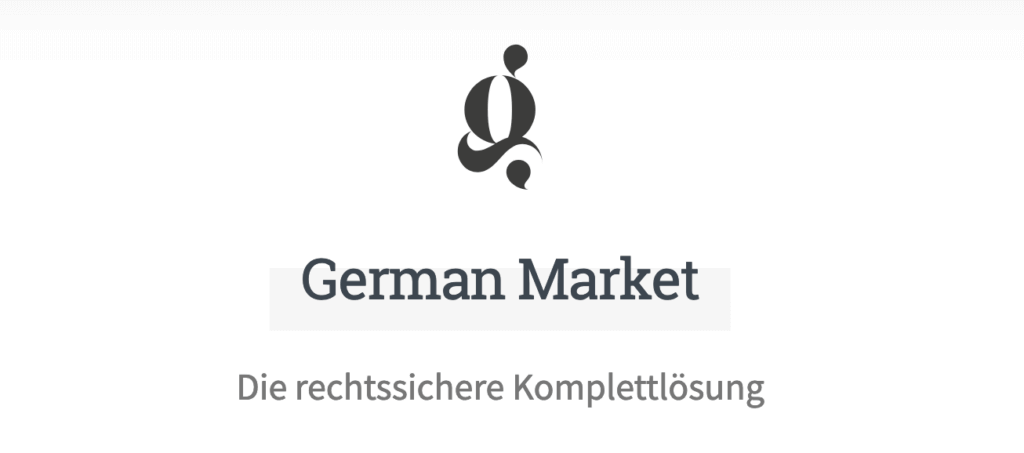 Plugin für WooCommerce German Market