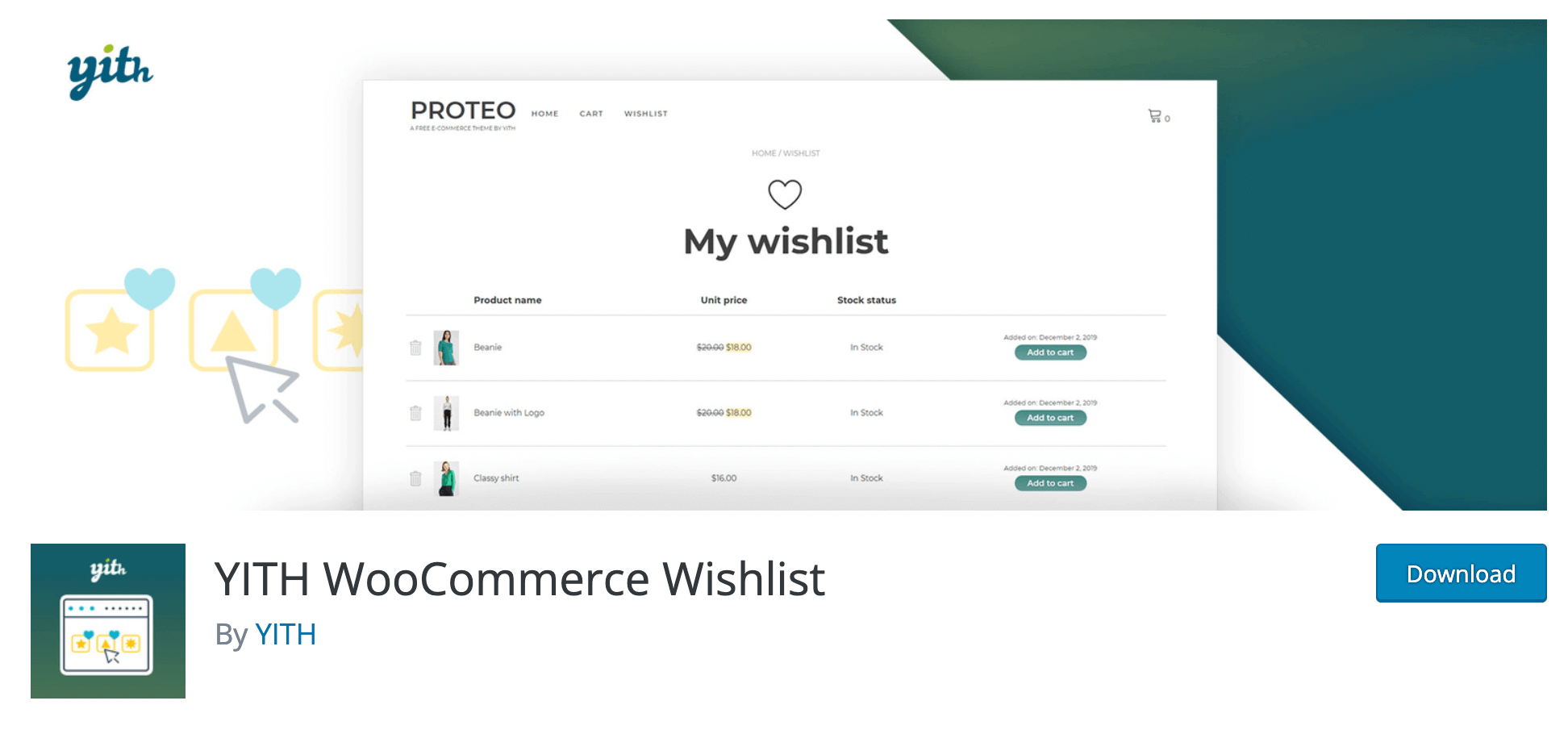 Das plugin für deine Wishlist bei WooCommerce