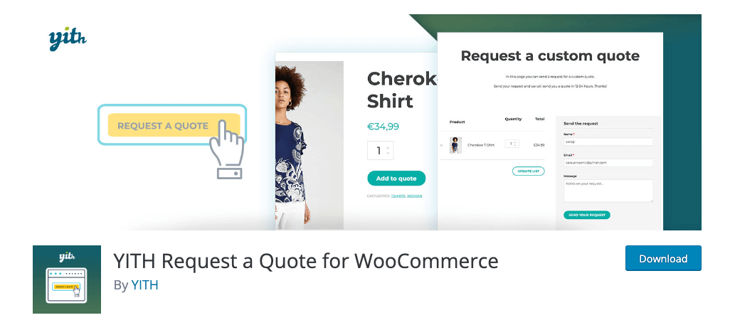 YITH Request a Quote for WooCommerce