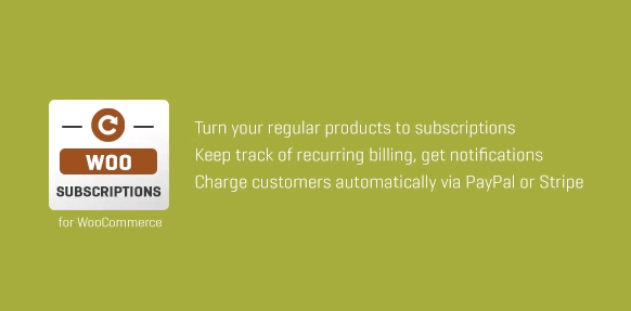 Woo Subscritio für dein WooCommerce