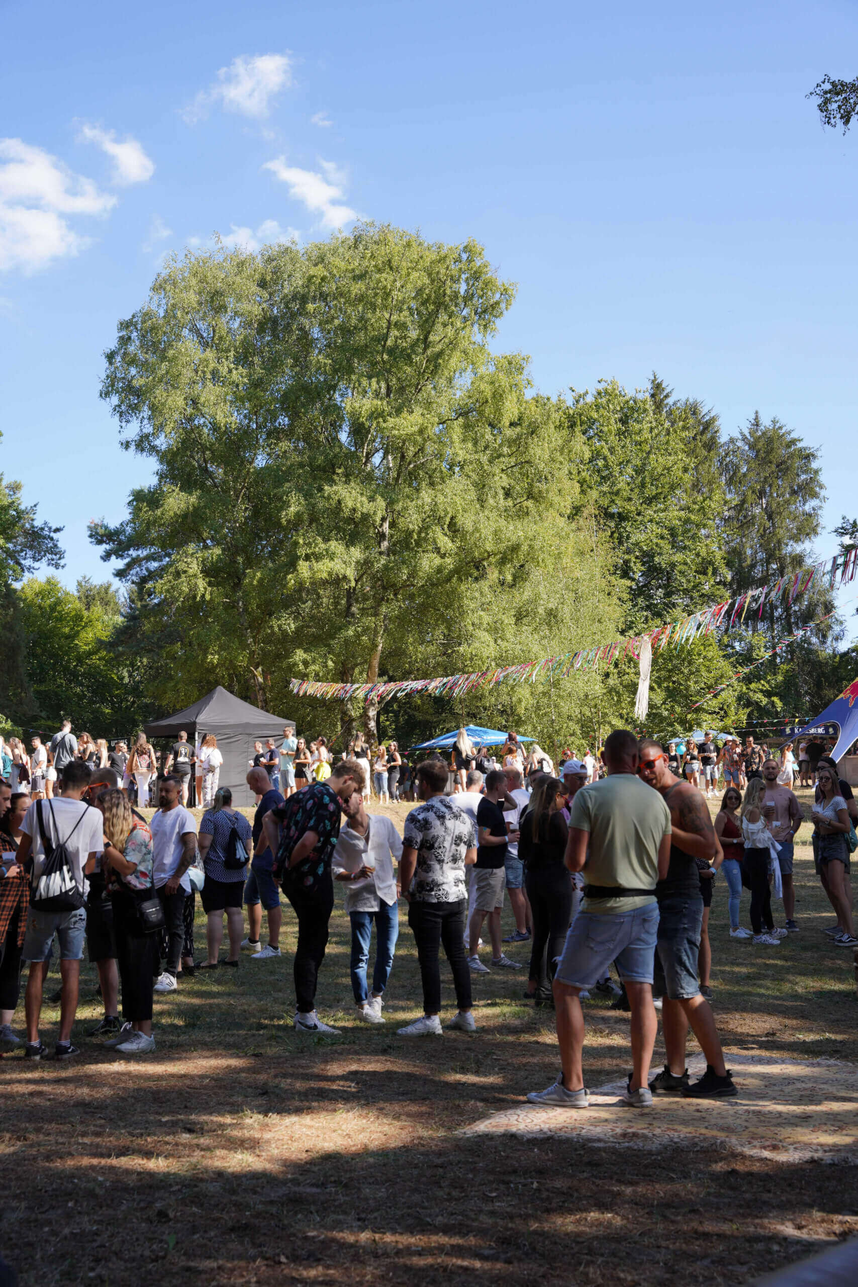 Das Heidebeat Festival - Menschen beim feiern