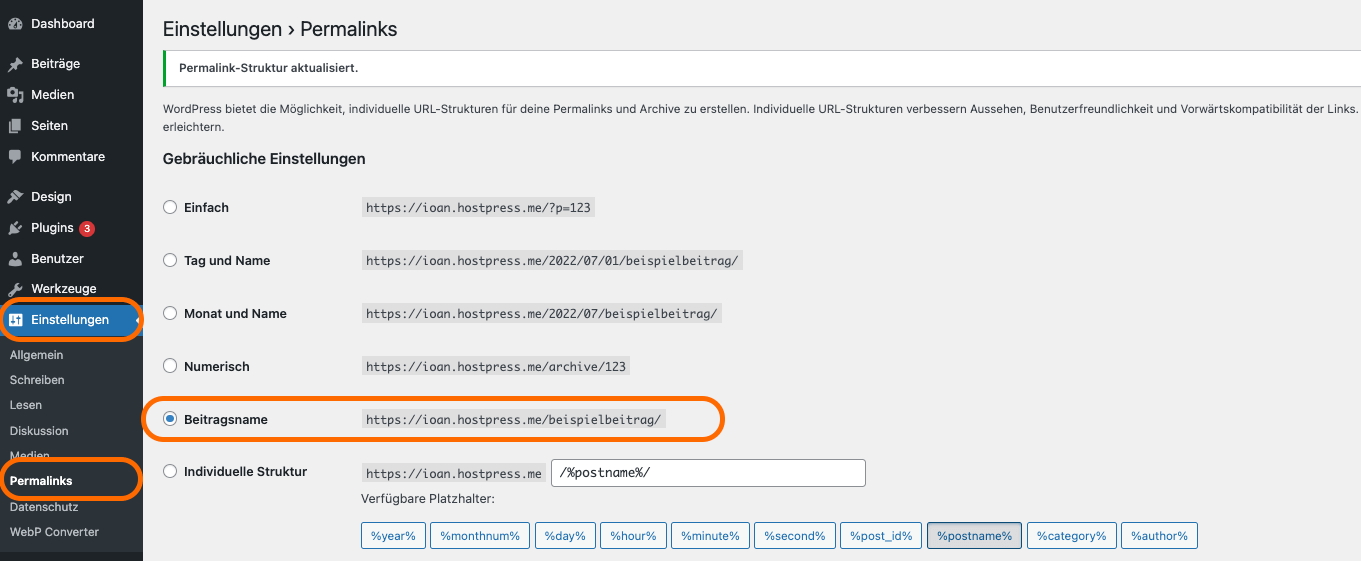 So kannst du Permalinks in deinem WordPress bearbeiten