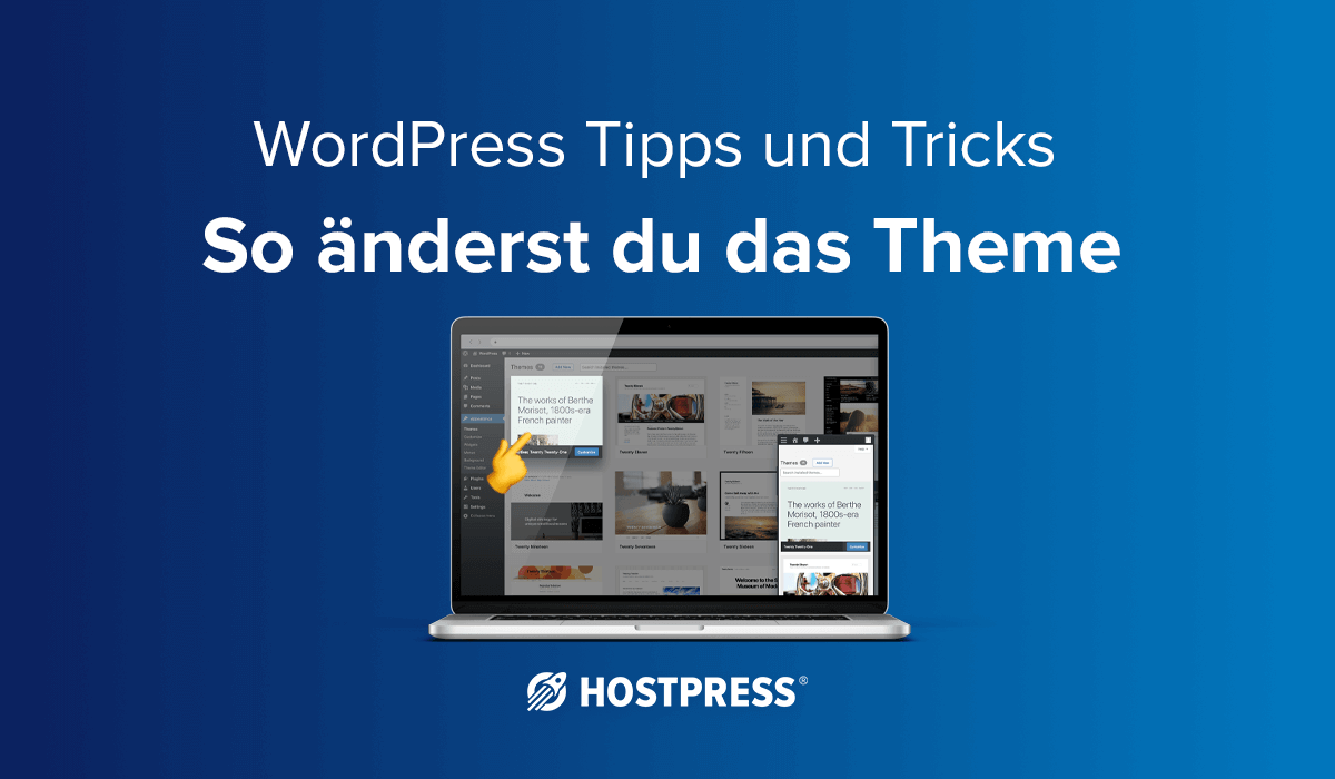 WordPress theme ändern