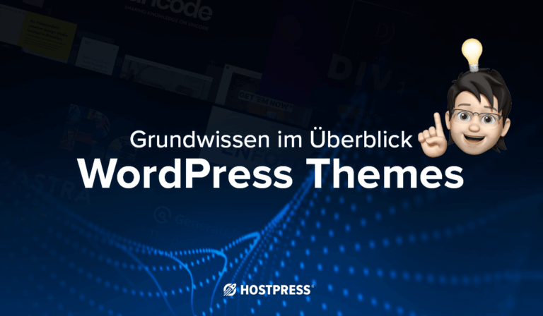 WordPress Themes Grundwissen Beitragsgrafik