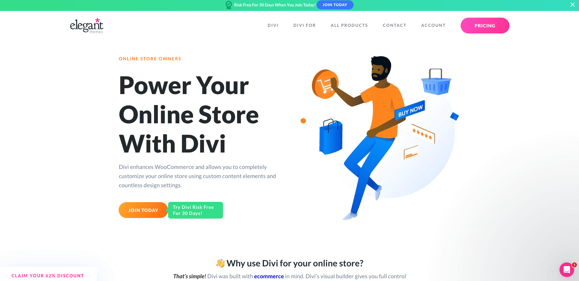 Divi für WooCommerce