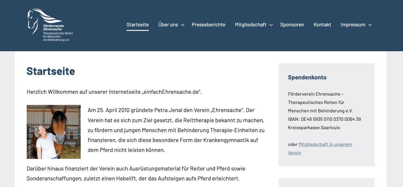 Förderverein Ehrensache e.V.