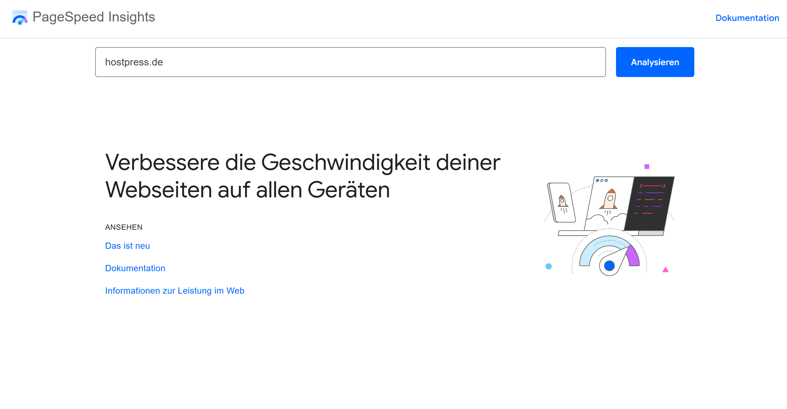 Google Page Speed Insights