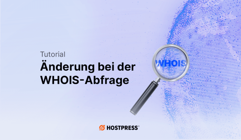 Beitragsbild – WHOIS-Abfrage