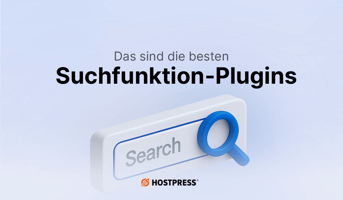 Suchfunktion Plugins – Beitragsgrafik