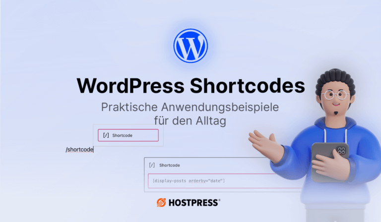 WordPress Shortcodes anlegen