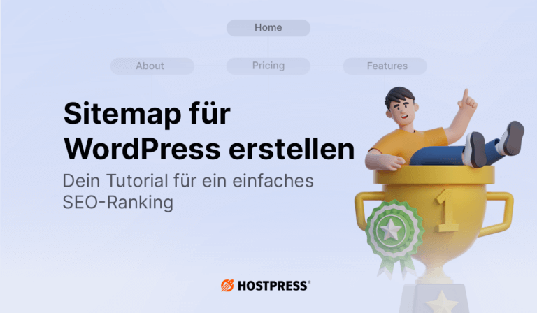 Beitragsgrafik – WordPress Sitemap erstellen