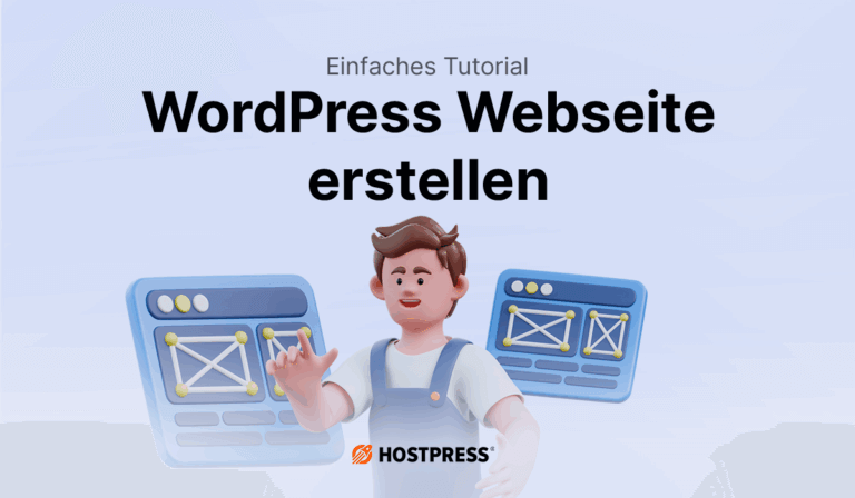 Beitragsgrafik – WordPress Webseite erstellen