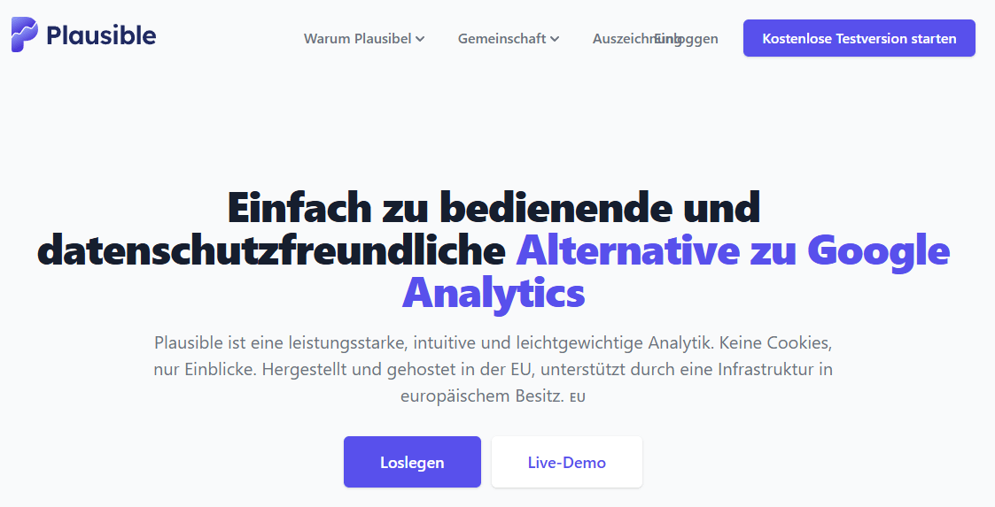 Plausible Analytics