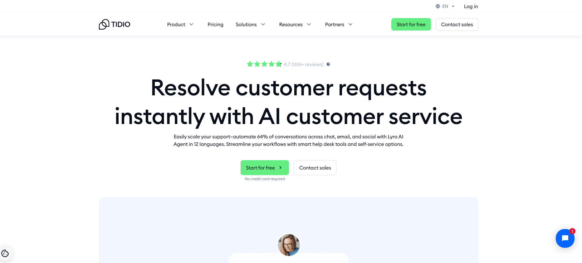 Tidio Chatbot
