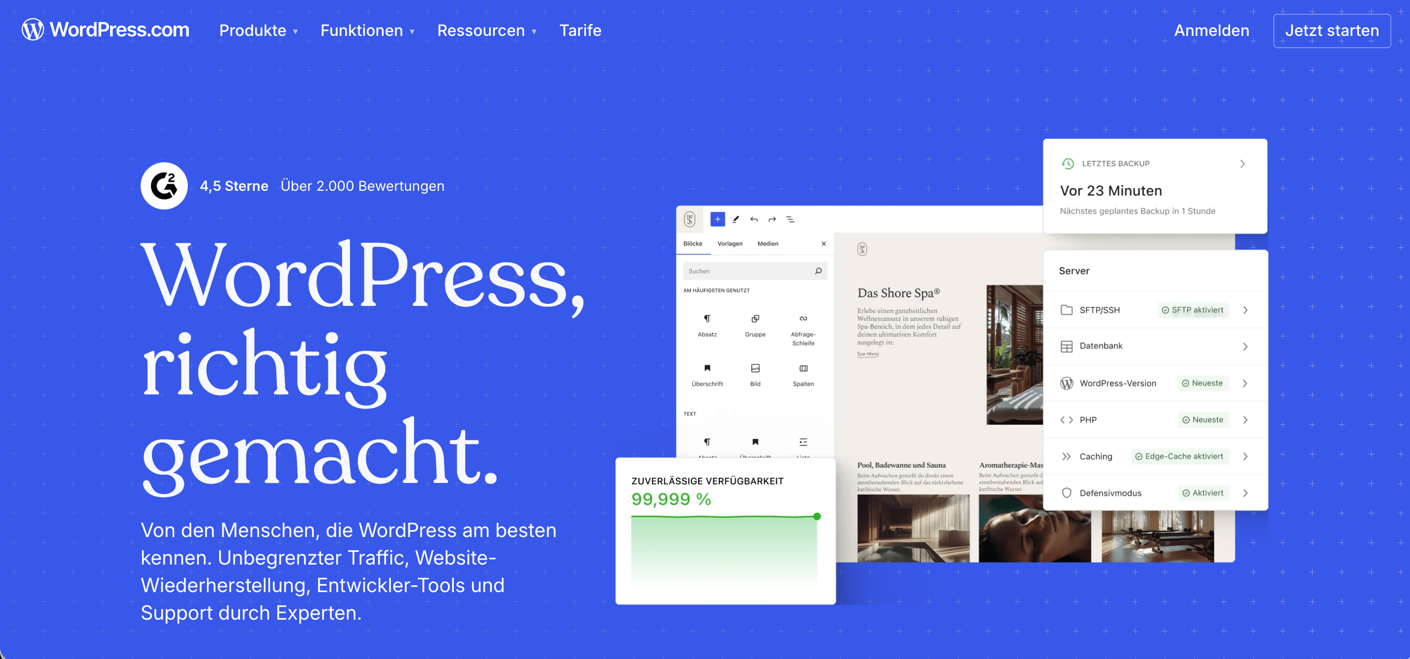 WordPress.com webseite
